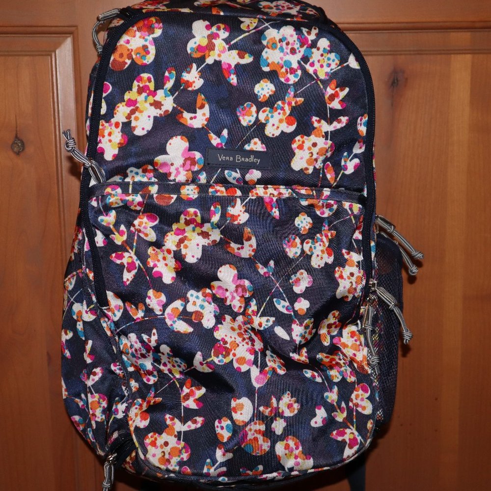 Vera Bradley Lighten Up Journey Backpack Cut Vines